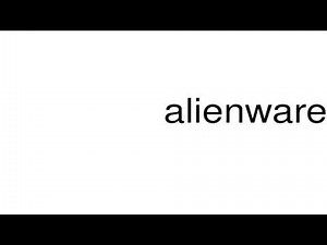 How to pronounce alienware