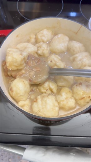 Soup Bean Dumplings! I grew up having these! So good with left over beans! #mountaincookinwithmissy #fyp #soupbeans #pintobeans #southernrecipes #leftovers #cookathome #cookingvideo #appalachian | Mountain Cookin’ with Missy
