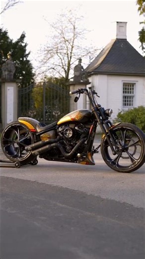 Harley Street Bob Custom 🔥 The Bike That Owns The Streets