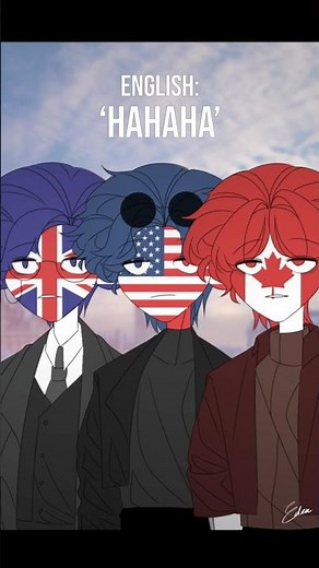 Laughter sounds by country (Countryhumans)