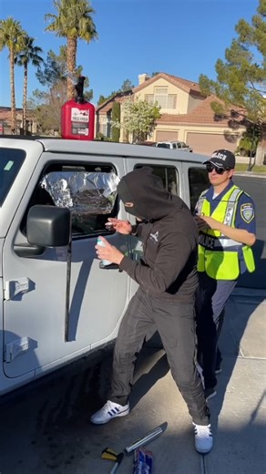 Car thief gets caught [This video was produced by Adam Trent] | Mr Amazing