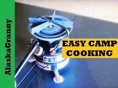 Camp Cooking With A Backpacking Stove Coleman 400A