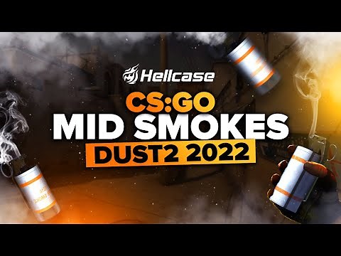 CS:GO 2022 Dust2 Mid Smokes [Tutorial]