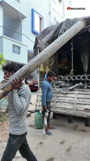 Slab Casting with RMC and Sump Installation Work| Buildhood home construction #viral #shortsfeed