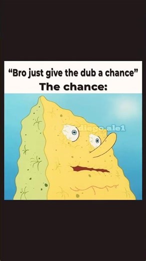 But why does SpongeBob sound like he sweats nitroglycerin? 😂