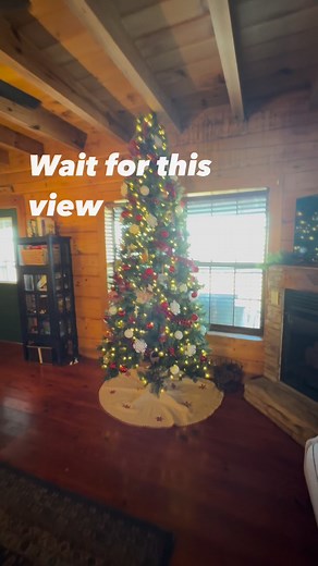 What a beautiful cabin and beautiful view on Lookout Mountain Delightful Retreats, LLC | Kelly Daspit