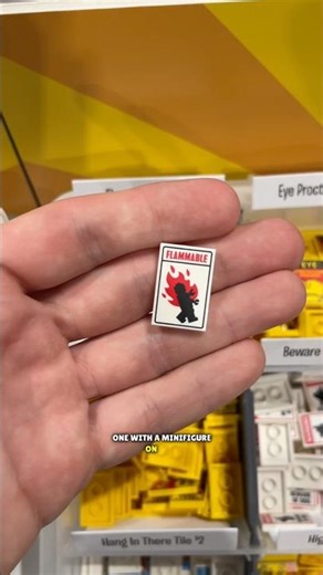 Which of these LEGO signs are you adding to your LEGO collection?? #lego #legocustom #legoshopping