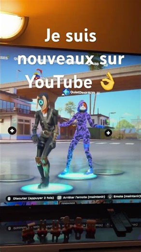 Je suis nouveau #fortnite