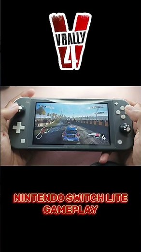V Rally 4 Gameplay Nintendo Switch Lite #switch #games #switchlite #gaming