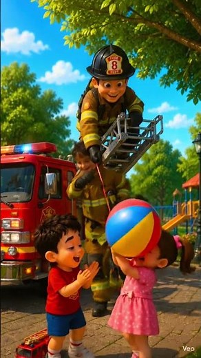 ¡El Pequeño Bombero Salva el Día! | Aventura de Bomberos para Niños