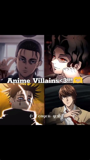 Anime Villains just like ✨🤌 that 🫶 #demonslayer #anime #nezukochan #kny