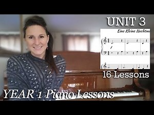 Unit 3 - Beginner Piano Video Lessons