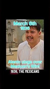 On this day in history. March 6th. #Augustus #Pope. King John loses. #Alamo. #WW2 #rommel #British