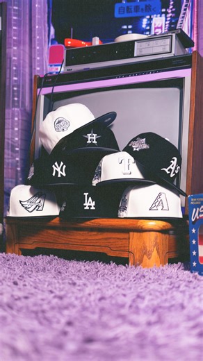 Run run! You’re going to miss TV Static 📺 TV Static is available NOW 🫨 Shop the latest 8 @neweracap 59FIFTY styles 🧢 | Hat Club