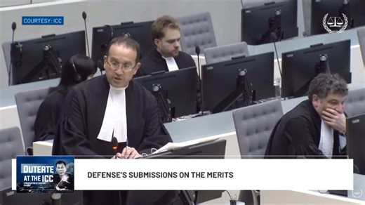 NO INDIVIDUAL PROOF, NO TRIAL Lead counsel Nicholas Kaufman is calling on the ICC Pre-Trial Chamber I not to commit any of the 49 charged incidents to trial, saying the prosecution has not established a direct criminal link for each specific case. | 🎥: ICC •⁠ ⁠Follow live updates here: https://inqnews.net/DuterteICCHearingFeb26 •⁠ Watch our livestream here: https://inqnews.net/DuterteattheICCFeb26 | INQUIRER.net