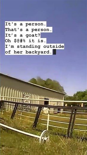 Police find 'very upset goat' while responding to 'person' crying for help