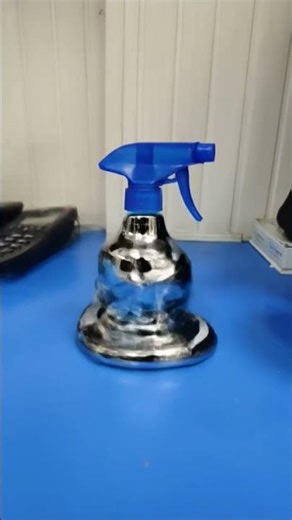 hand sanitizer making robot AI