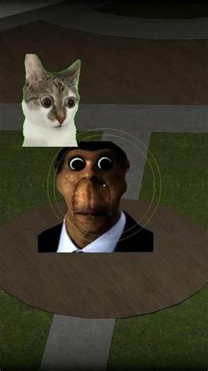 OBUNGA SPOTTED ME! 👁️🏃‍♂️ Epic Hotel Corridor Escape #gmod #garrysmod