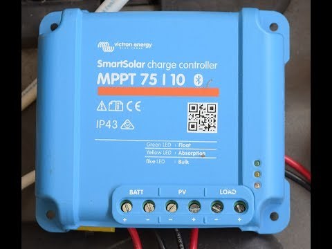 Victron 7510 MPPT SmartSolar Charge Controller with Built in Bluetooth- First Look