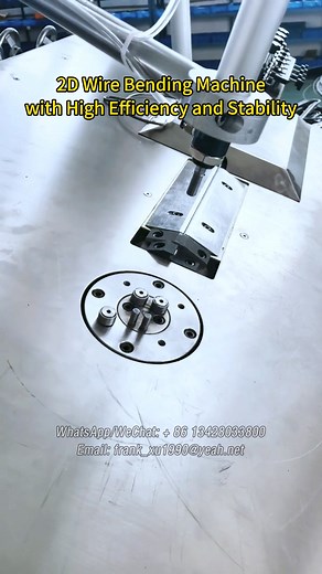 56K views · 41 reactions | Wire 2D bending machine with high efficiency and stability. #wire #metal #3dbendingmachine #bendingmachine #metalforming #formingmachine #3dmachine #3dformingmachine #wire #metal #3dbendingmachine #bendingmachine #metalforming #formingmachine #3dmachine #3dformingmachine #wirebending #wireforming #2dbendingmachine | Welding Machine | Facebook