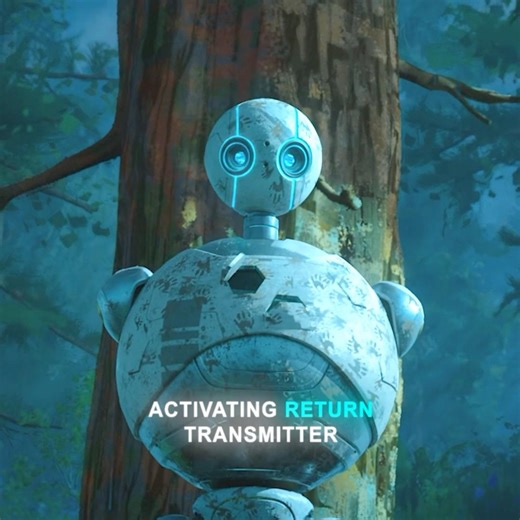 The raccoon is stealing the robot's parts.#thewildrobot #shorts #robot #viral #ytshorts #edit