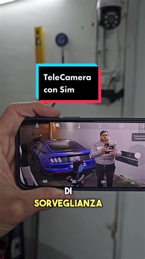 Se non hai il Wi-Fi hai bisogno di una telecamera cui puoi connetterti poi optare per una esterna con slot Sim #ctronics #camera #