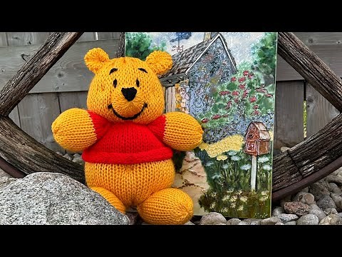 Winnie The Pooh ~ Addi, Sentro, Circular Knitting 🧶