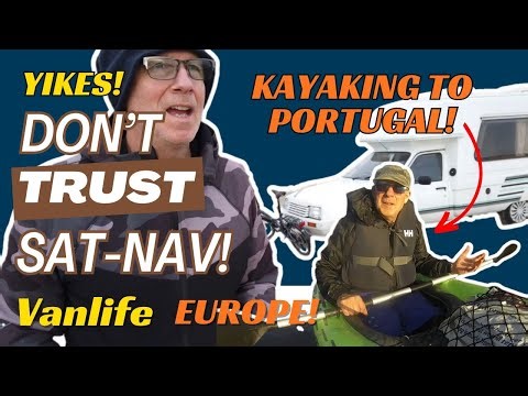 Vanlife Spain / Portugal: Part 5 - Crossing the border in the Citroen C15 Romahome - Tiny Camper