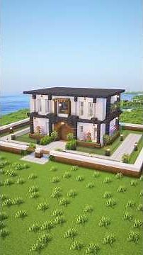 Minecraft Modern House 🏠 #minecraft #eye4steel #shorts