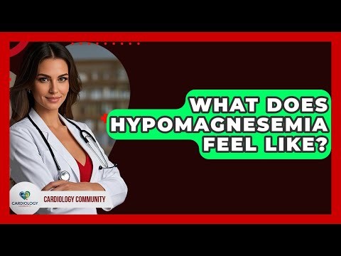 What Does Hypomagnesemia Feel Like? - Cardiology Community