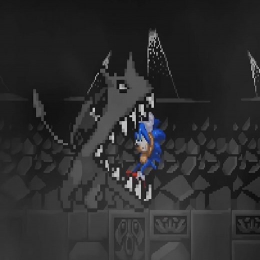 Sonic Got Chased & Eaten Alive #shorts