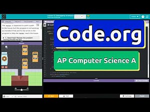 Code.org Lesson 12.4A Two-Way Selection Statements | Tutorial with Answers | Unit 1 CSA