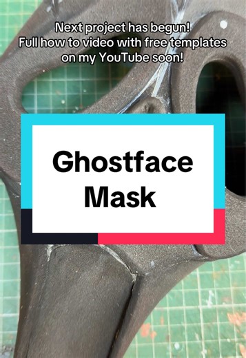 Ghostface Mask Tutorial with Free Templates