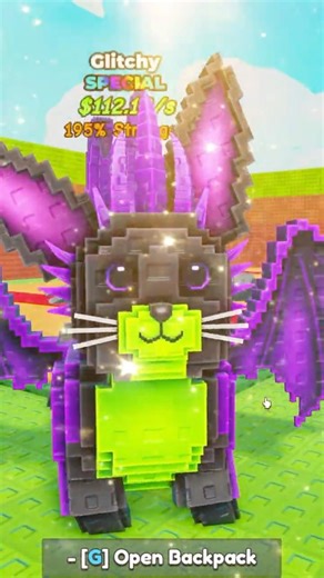 GLITCH MAX LEVEL BRAINROT in Be a lucky Block Roblox..
