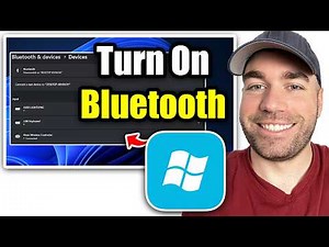 How To Turn On Bluetooth on Windows 11 PC & Add Device!