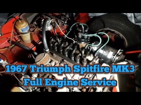 Service Time for the 1967 MK3 Triumph Spitfire, Full Engine Service Including Ignition System!