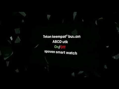 Product user manual Spovan smart watch PR1-2