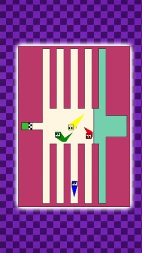 Blue square pull out this move broo #satisfying #cuberace #racingcube
