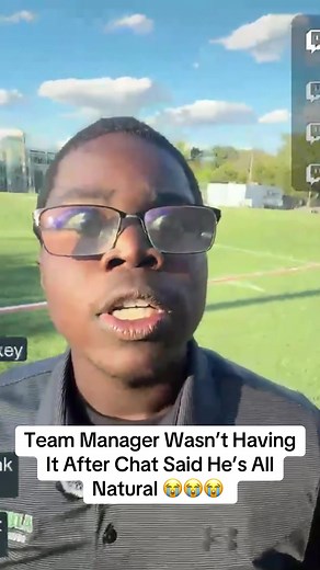 Team Manager Wasn’t Having It After Chat Said He’s All Natural 😭😭😭 | TTV : GoodmenE41🟣 | #goodmene41 #funny #fypシ #sports #naturalbody