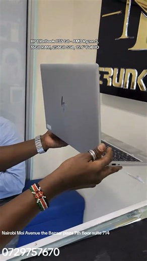 HP EliteBook 855 G8 - AMD Ryzen 5, 16GB RAM, 256GB SSD, 15.6" Full HD Business Laptop ksh.42000