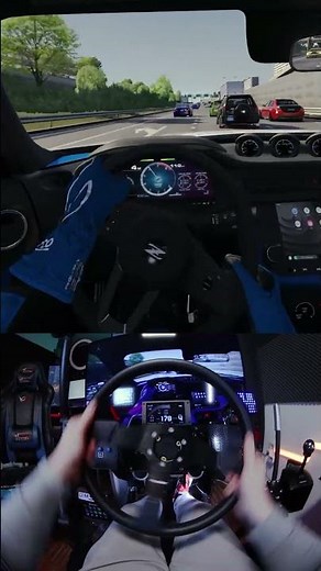 🧰NISSAN VS MERCEDES ASSETTO CORSA #assettocorsa #shortsfeed #steeringwheel
