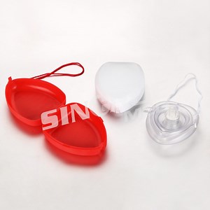 [Hot Item] Disposable First Aid CPR Breathing Face Mask