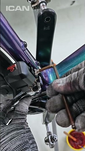 Shifting Perfection: Mounting the Derailleurs!#icancycling #flyee