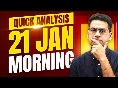 JEE Main 2026: 21 January Morning Shift | Quick Analysis | MathonGo | Anup Sir