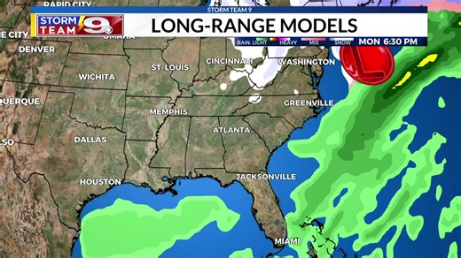 Storm Team 9 Chief Meteorologist Jerry Jackson has the latest update on ice/snow predictions in eastern NC. | WNCT-TV
