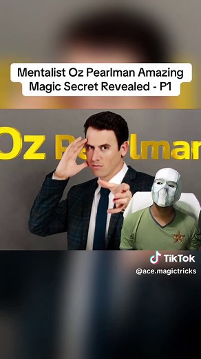 Mentalist Oz Pearlman Reveals Amazing Magic Secrets