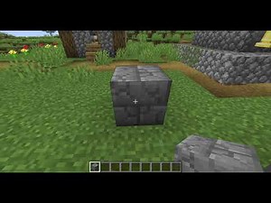 How to create cracked stone bricks in Minecraft