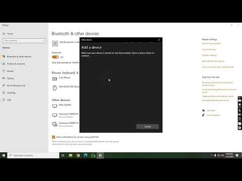 Computer me Bluetooth connect kaise kare// How to connect Bluetooth in windows