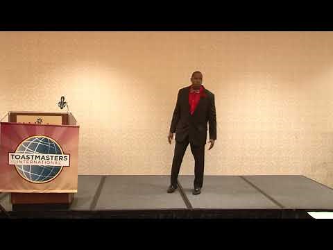 District 8 Toastmasters Spring 2019 International Speech Contest Winner