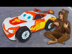 Make Lightning McQueen from Paper - Cars 3 DIY